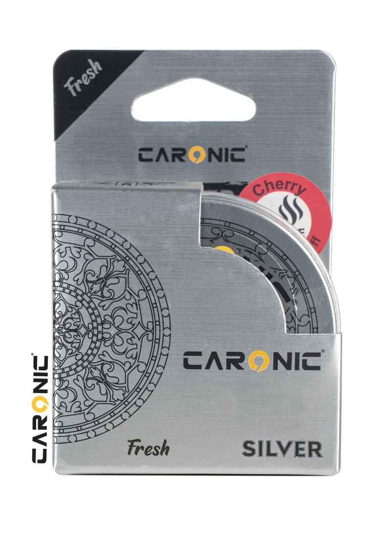 CARONIC Car Air Freshener with Adjustable Lid for Desired Strength for Auto or Home Cherry Pack Of 3 - Image 3